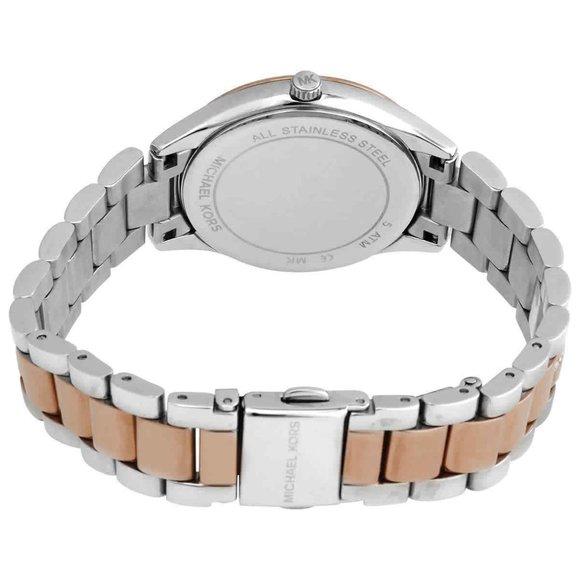 New! Michael Kors White Mother Of Pearl! w/ box